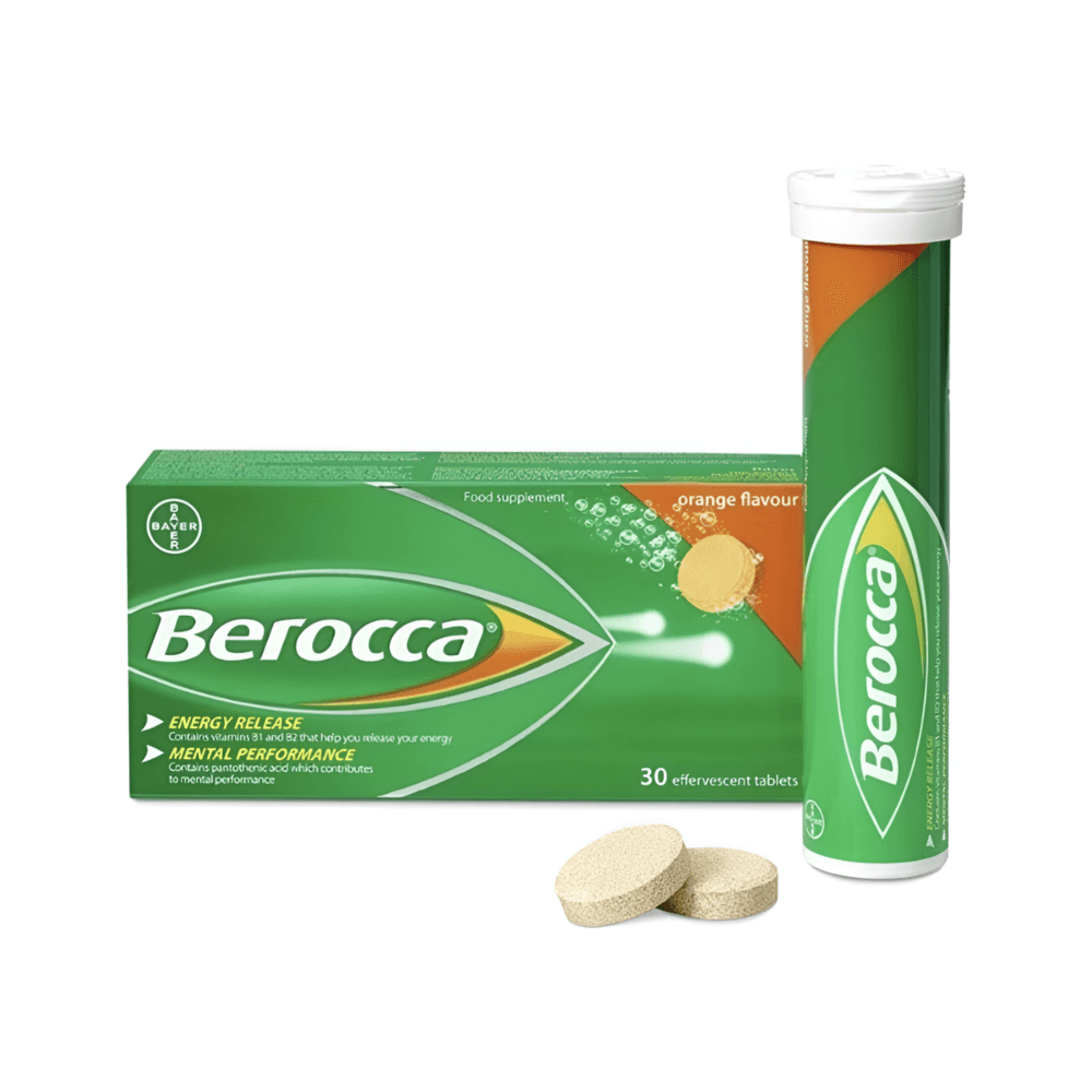 Berocca Vitamin C 500mg Effervescent Tablets 30's