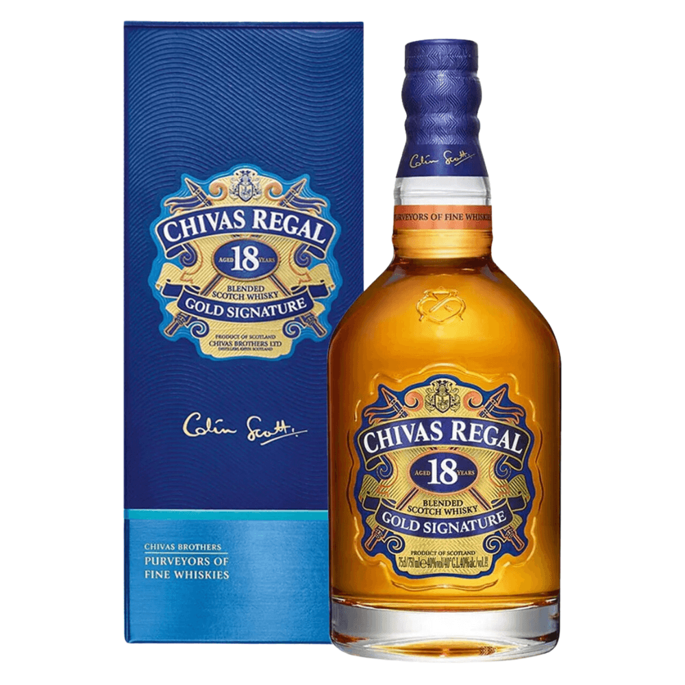 Chivas Regal 18 Year Old Gold Signature