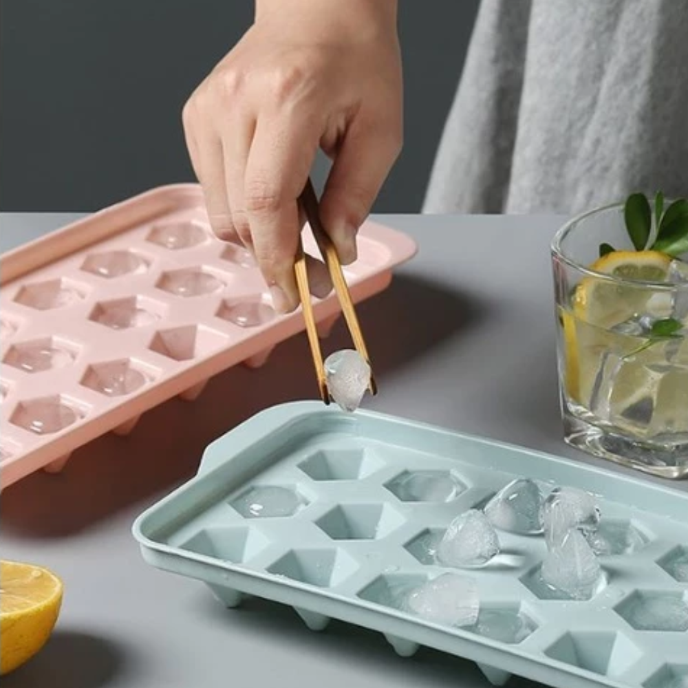 Ice Mold Tray – Diamond Shape