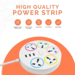 Electrical Socket 2M with 5 Plug 3