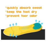 Thick Absorption Memory Foam Sports Insoles 3