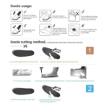 Thick Absorption Memory Foam Sports Insoles 4