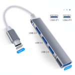 USB Type-C HUB 3.0 4-Port Multi Splitter Adapter 6