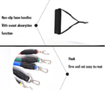 11 PCS Resistance Bands Set (6)