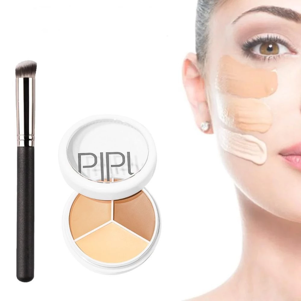 3 in 1 Multicolor Concealer Palette
