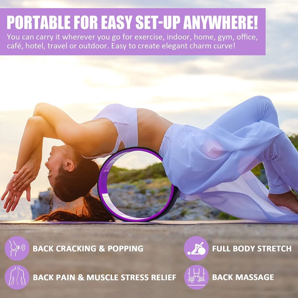 Anti-Slip Yoga Wheel