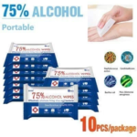 JIANHE 75% Alcohol Wipes