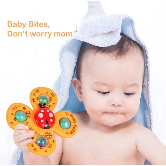 Kids Suction Cup Spinner Toy