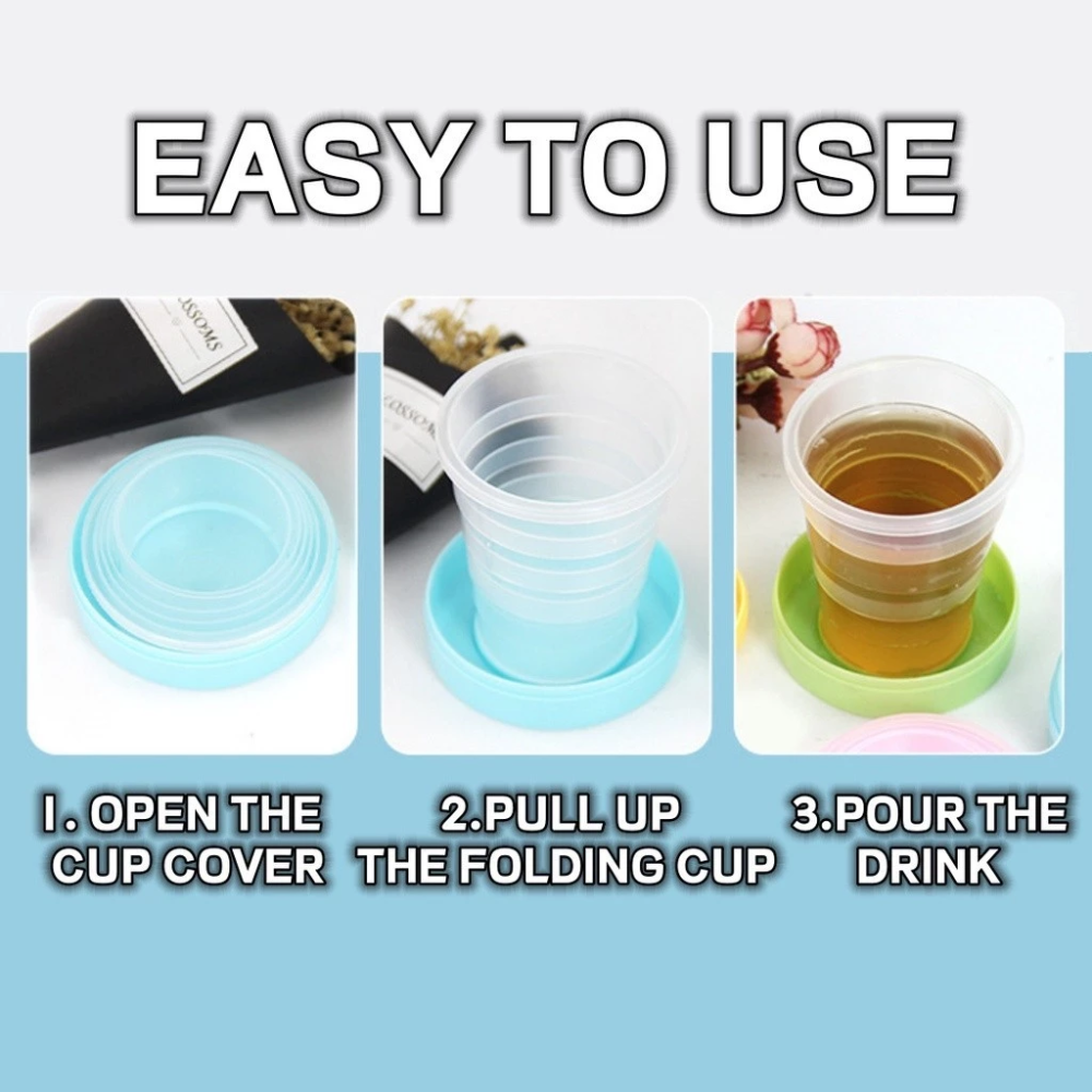 Portable Cartoon Foldable Cup