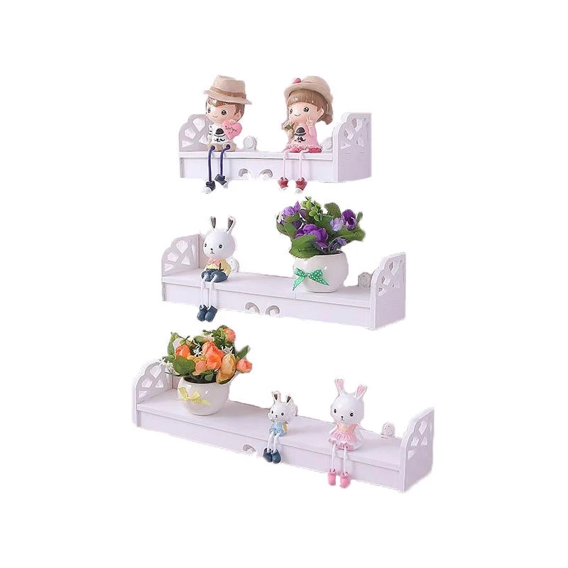 Punch-Free Decorative Wall-Mounted Storage Rack