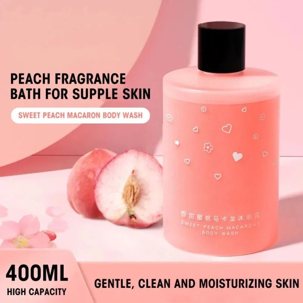 Sweet Peach Macaron Body Wash (400ml)