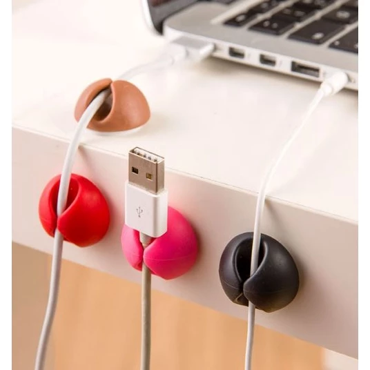 USB Cable Holder Organizer Wire
